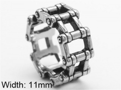 HY Wholesale Rings 316L Stainless Steel Popular Rings-HY0072R027
