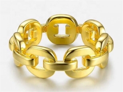 HY Wholesale Rings 316L Stainless Steel Popular Rings-HY0070R131