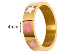 HY Wholesale Rings 316L Stainless Steel Popular Rings-HY0070R109