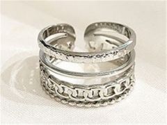 HY Wholesale Rings 316L Stainless Steel Popular Rings-HY0071R055