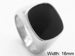 HY Wholesale Rings 316L Stainless Steel Popular Rings-HY0072R033
