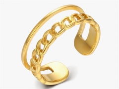 HY Wholesale Rings 316L Stainless Steel Popular Rings-HY0070R129