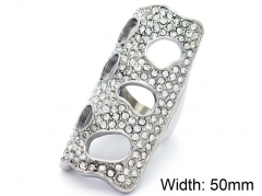 HY Wholesale Rings 316L Stainless Steel Popular Rings-HY0072R117