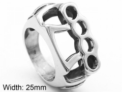 HY Wholesale Rings 316L Stainless Steel Popular Rings-HY0072R101