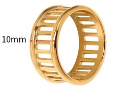 HY Wholesale Rings 316L Stainless Steel Popular Rings-HY0070R107