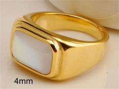 HY Wholesale Rings 316L Stainless Steel Popular Rings-HY0070R152