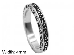 HY Wholesale Rings 316L Stainless Steel Popular Rings-HY0072R040