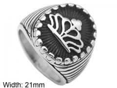 HY Wholesale Rings 316L Stainless Steel Popular Rings-HY0072R074