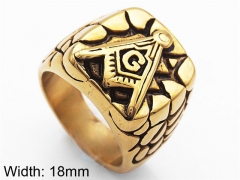 HY Wholesale Rings 316L Stainless Steel Popular Rings-HY0072R100