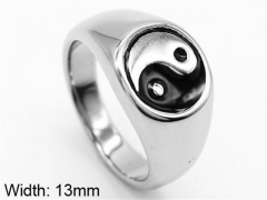 HY Wholesale Rings 316L Stainless Steel Popular Rings-HY0072R003
