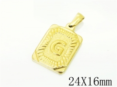 HY Wholesale Pendant 316L Stainless Steel Jewelry Pendant-HY12P1227JLG