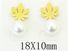 HY Wholesale Earrings 316L Stainless Steel Fashion Jewelry Earrings-HY56E0092LLR