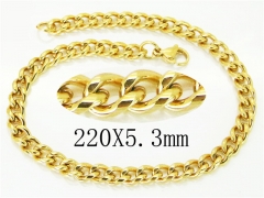 HY Wholesale Bracelets 316L Stainless Steel Jewelry Bracelets-HY40B1225JW