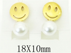 HY Wholesale Earrings 316L Stainless Steel Fashion Jewelry Earrings-HY56E0098LLD