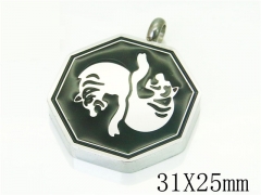HY Wholesale Pendant 316L Stainless Steel Jewelry Pendant-HY06P0533MR