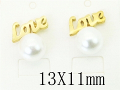 HY Wholesale Earrings 316L Stainless Steel Fashion Jewelry Earrings-HY56E0078LLQ