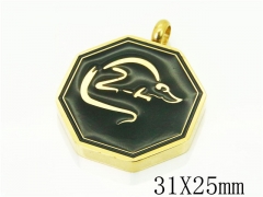 HY Wholesale Pendant 316L Stainless Steel Jewelry Pendant-HY06P0520ND
