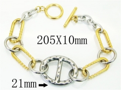 HY Wholesale Bracelets 316L Stainless Steel Jewelry Bracelets-HY21B0403HOA