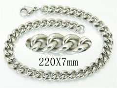 HY Wholesale Bracelets 316L Stainless Steel Jewelry Bracelets-HY40B1224ILS