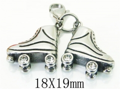 HY Wholesale Pendant 316L Stainless Steel Jewelry Pendant-HY22P0935HOA