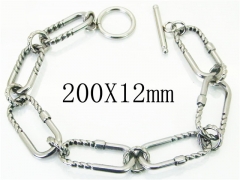 HY Wholesale Bracelets 316L Stainless Steel Jewelry Bracelets-HY21B0405HMX