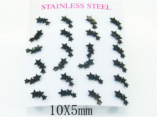 HY Wholesale Earrings 316L Stainless Steel Fashion Jewelry Earrings-HY56E0067HIX