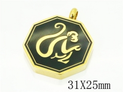 HY Wholesale Pendant 316L Stainless Steel Jewelry Pendant-HY06P0518NZ
