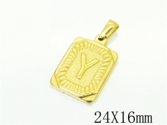 HY Wholesale Pendant 316L Stainless Steel Jewelry Pendant-HY12P1245JLY