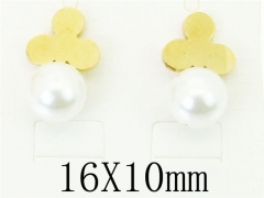 HY Wholesale Earrings 316L Stainless Steel Fashion Jewelry Earrings-HY56E0095LLQ