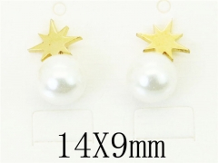 HY Wholesale Earrings 316L Stainless Steel Fashion Jewelry Earrings-HY56E0087LLD