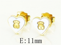 HY Wholesale Earrings 316L Stainless Steel Fashion Jewelry Earrings-HY90E0336HHW