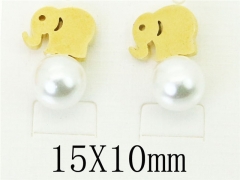 HY Wholesale Earrings 316L Stainless Steel Fashion Jewelry Earrings-HY56E0096LLA