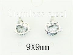 HY Wholesale Earrings 316L Stainless Steel Fashion Jewelry Earrings-HY56E0074KZ