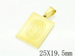 HY Wholesale Pendant 316L Stainless Steel Jewelry Pendant-HY12P1255KL