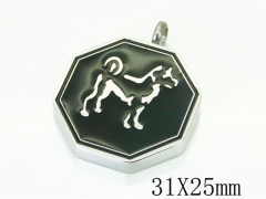 HY Wholesale Pendant 316L Stainless Steel Jewelry Pendant-HY06P0523MX