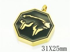 HY Wholesale Pendant 316L Stainless Steel Jewelry Pendant-HY06P0512NQ