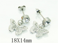 HY Wholesale Earrings 316L Stainless Steel Fashion Jewelry Earrings-HY06E0317HGG