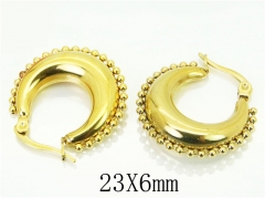 HY Wholesale Earrings 316L Stainless Steel Fashion Jewelry Earrings-HY06E0314HIS