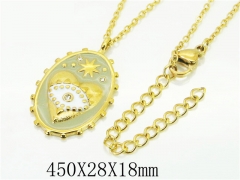HY Wholesale Necklaces Stainless Steel 316L Jewelry Necklaces-HY06N0535HID