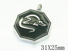 HY Wholesale Pendant 316L Stainless Steel Jewelry Pendant-HY06P0519MW