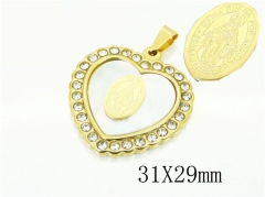 HY Wholesale Pendant 316L Stainless Steel Jewelry Pendant-HY12P1251MX