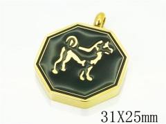 HY Wholesale Pendant 316L Stainless Steel Jewelry Pendant-HY06P0524NE