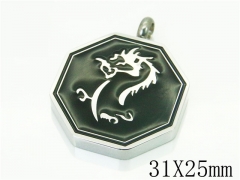 HY Wholesale Pendant 316L Stainless Steel Jewelry Pendant-HY06P0527MW