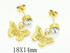 HY Wholesale Earrings 316L Stainless Steel Fashion Jewelry Earrings-HY06E0318HIV