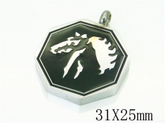 HY Wholesale Pendant 316L Stainless Steel Jewelry Pendant-HY06P0513ME