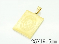 HY Wholesale Pendant 316L Stainless Steel Jewelry Pendant-HY12P1256KLR
