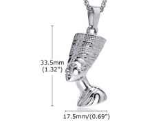 HY Wholesale Jewelry Stainless Steel Pendant (not includ chain)-HY0067P215