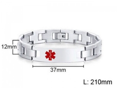 HY Wholesale Steel Stainless Steel 316L Bracelets-HY0067B062