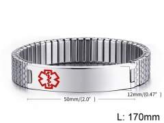 HY Wholesale Steel Stainless Steel 316L Bracelets-HY0067B017