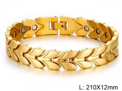 HY Wholesale Steel Stainless Steel 316L Bracelets-HY0067B221